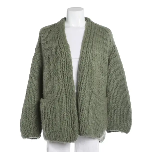 Cardigan, in Green, Cashmere, Iris von Arnim