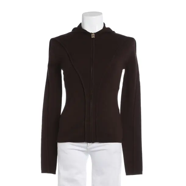 Cardigan, in Brown, Wool, Victoria Beckham