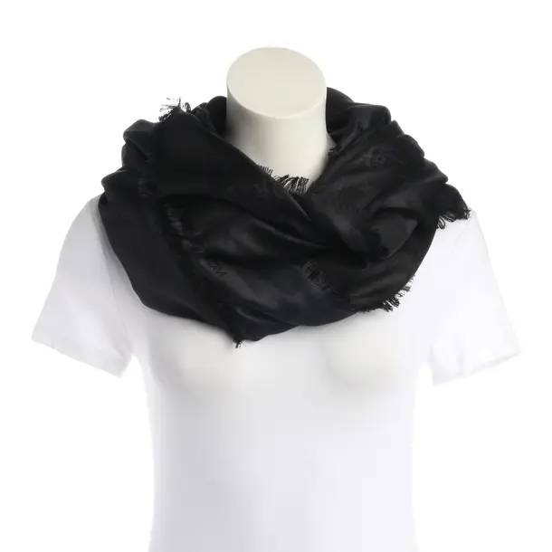 Stola, in Nero, Seta, MCM