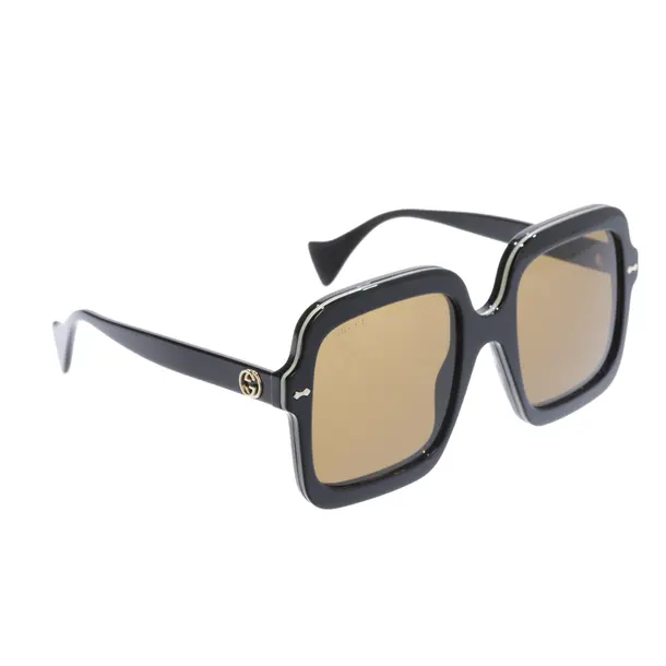 Occhiali da sole, in Nero, Plastica, Gucci