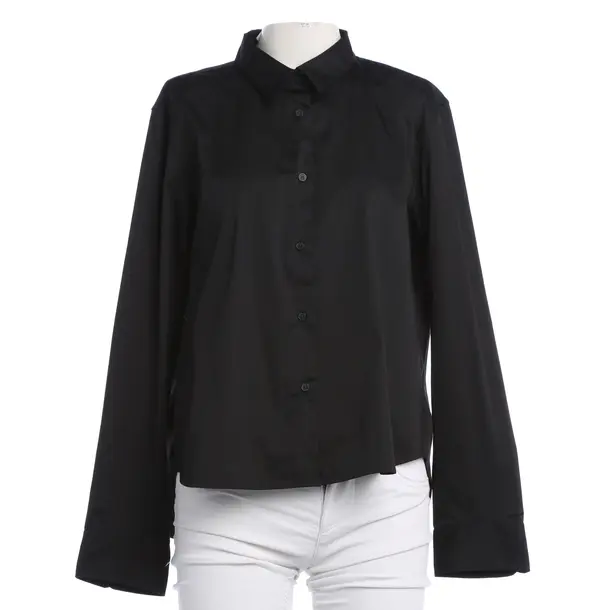 Bluse, in Schwarz, Baumwolle, Lis Lareida