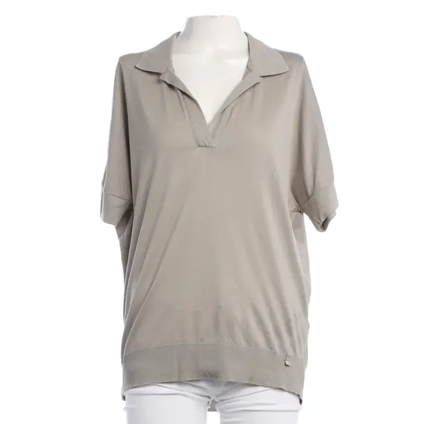 Polo Shirt, in Gray, Lyocell, Herno
