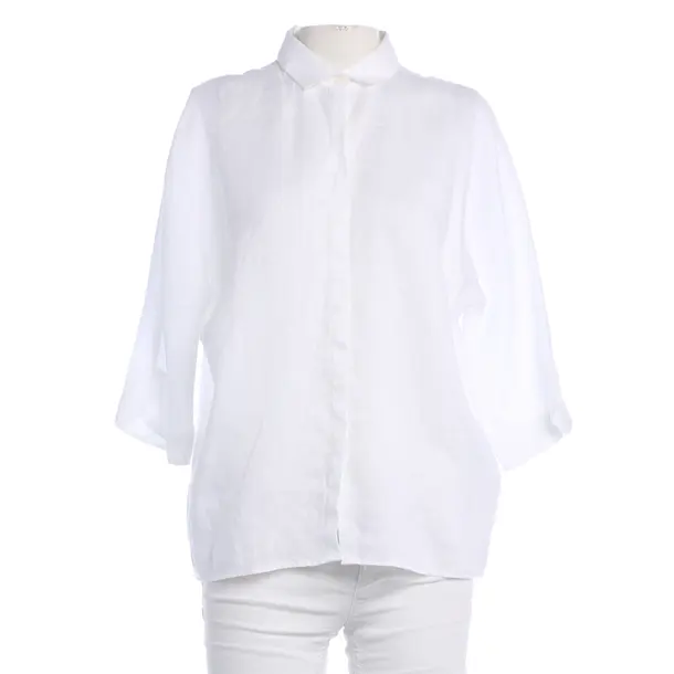 Bluse, in Weiß, Leinen, Robert Friedman