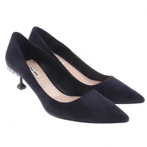 Pumps, in Navy, Miu Miu