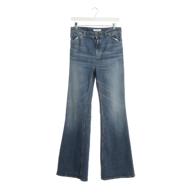 Flared Jeans, in Blue, Cotton, Dorothee Schumacher