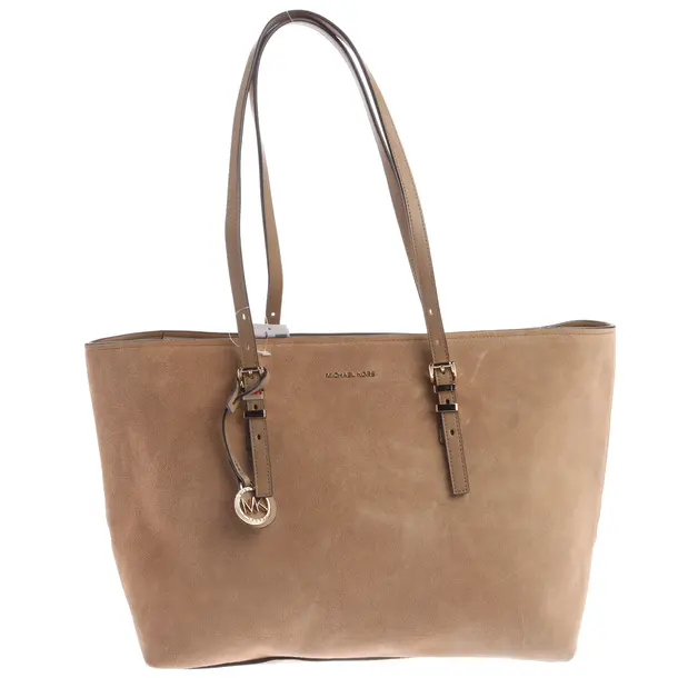 Schultertasche, in Hellbraun, Leder, Michael Kors