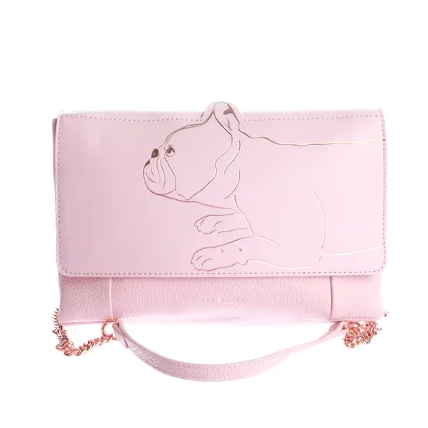 Borsa a cinture a tracolla, in Rosa chiaro, Pelle, Ted Baker