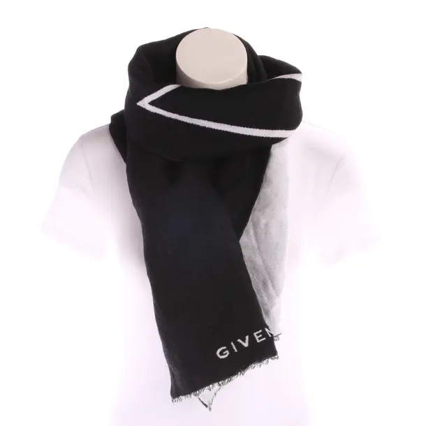 Scarf, in Black, Wool, Givenchy