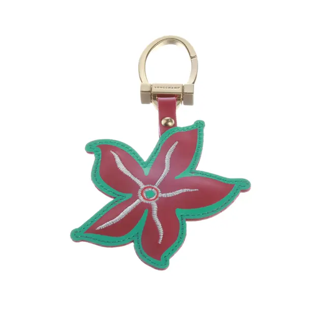 Keyring, in Multicolored, Leather, Longchamp
