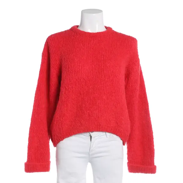 Jumper, in Red, Wool, American Vintage
