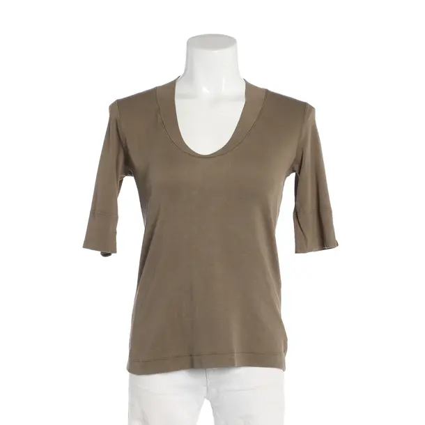 Shirt, in Olive Green, Cotton, Marc Cain