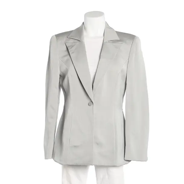 Blazer, in Grigio chiaro, Viscosa, Giorgio Armani