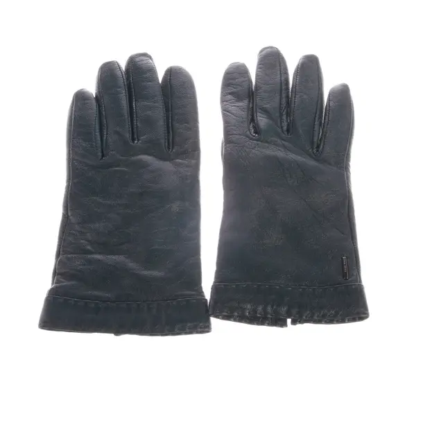 Handschuhe, in Blau, Leder, Hugo Boss Black Label
