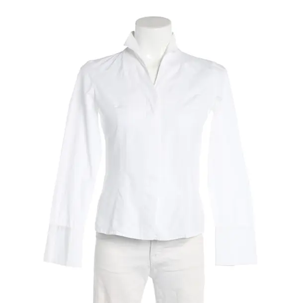 Bluse, in Weiß, Baumwolle, Van Laack