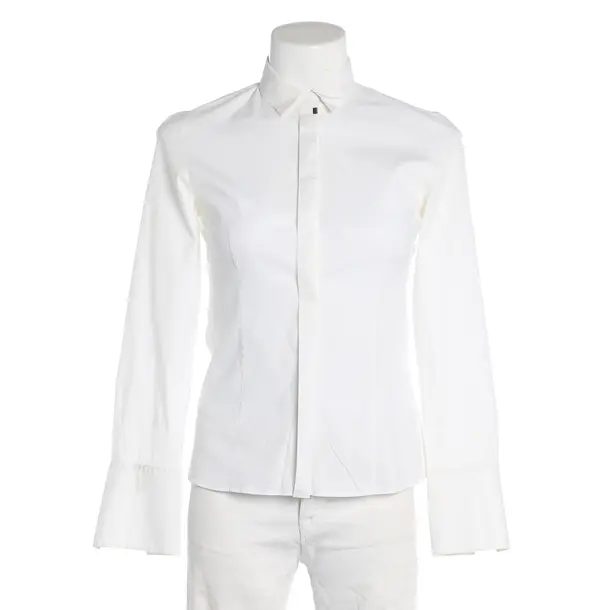 Bluse, in Cream, Baumwolle, Hugo Boss Black Label