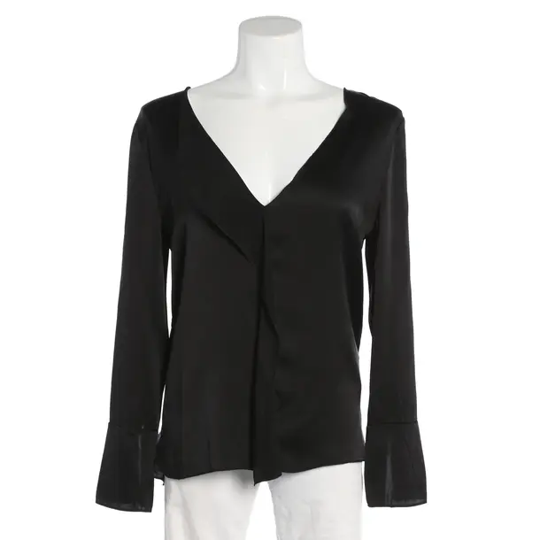 Bluse, in Schwarz, Seide, Iheart