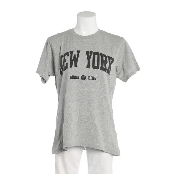 Shirt, in Light Gray, Cotton, Anine Bing