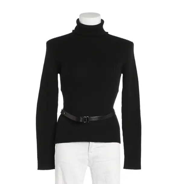 Wool Jumper, in Black, Wool, Prada