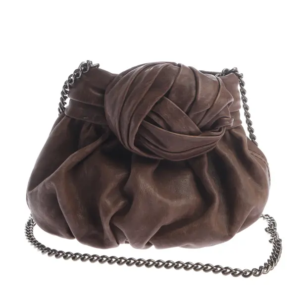 Borsa da sera, in Marrone, Pelle, Pura López