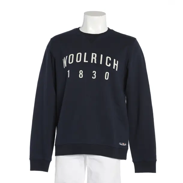 Sweatshirt, in Blue, Cotton, Woolrich
