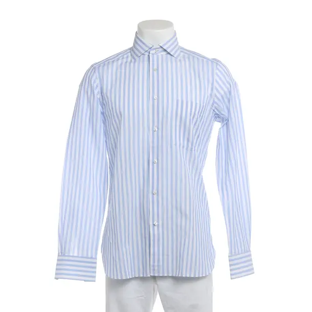 Shirt, in Light Blue, Cotton, Zegna