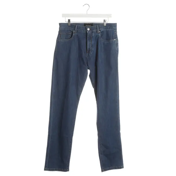 Slim Fit Jeans, in Blue, Cotton, Zegna