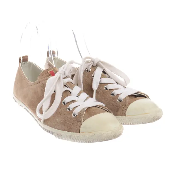 Sneaker, in Hellbraun, Prada Linea Rossa