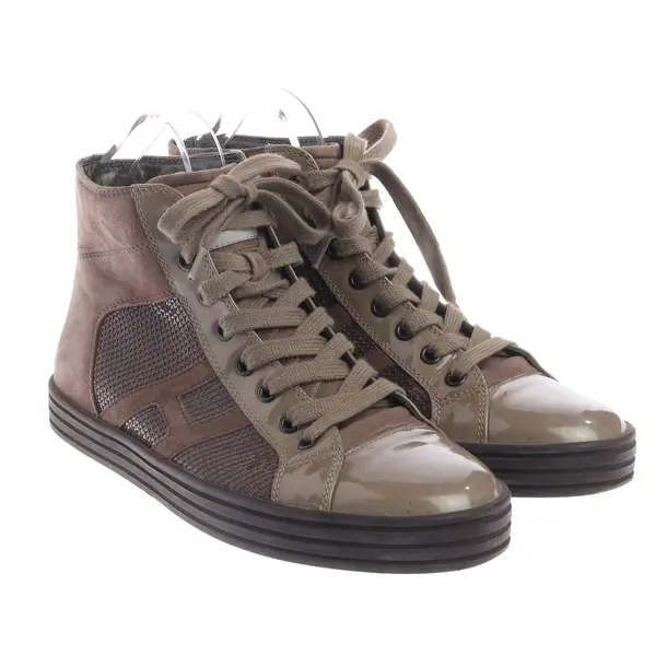High-Top Sneakers, in Brown, Hogan
