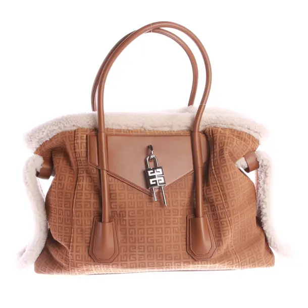 Handtasche, in Hellbraun, Leder, Givenchy