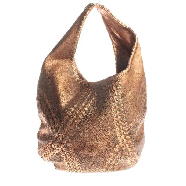 Hobo Bag, in Kupfer, Leder, Bottega Veneta
