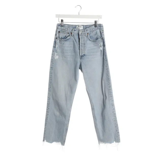 Jeans Boyfriend, in Hellblau, Baumwolle, Agolde