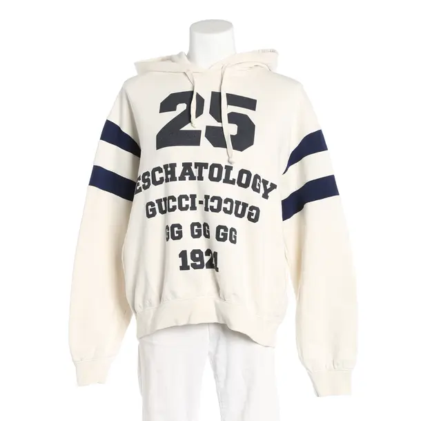 Hoodie, in Cream, Cotton, Gucci