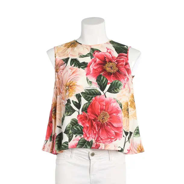 Top, in Multicolored, Viscose, Dolce & Gabbana