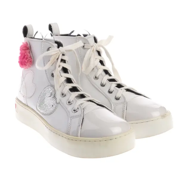 Sneaker alta, in Multicolore, Amore Moschino
