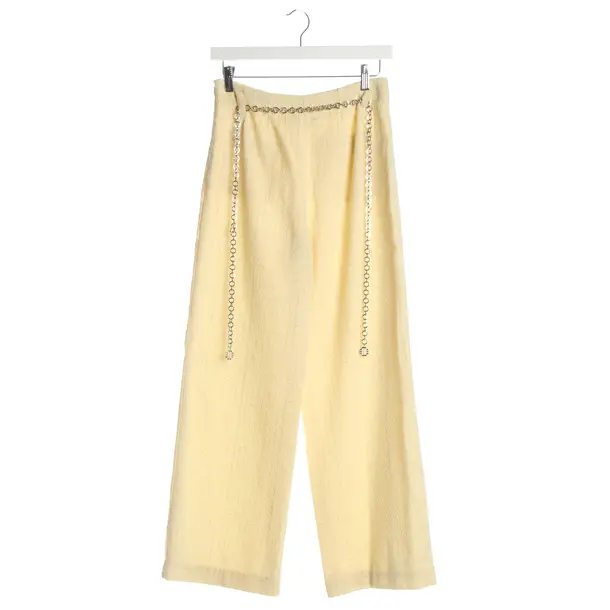 Pantaloni, in Giallo, Cotone, Maje