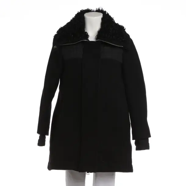 Mid-Season Jacket, in Black, Wool, Moncler