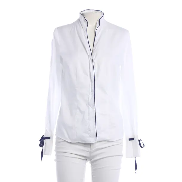 Bluse, in Weiß, Baumwolle, Van Laack