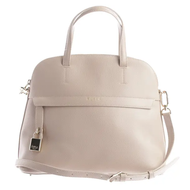 Handtasche, in Hellrosa, Leder, Furla