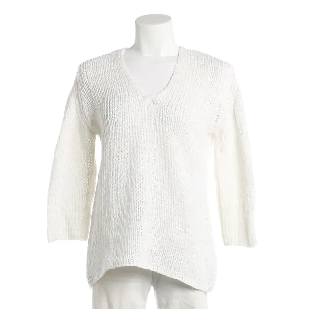 Pullover, in Weiß, Baumwolle, Fabiana Filippi