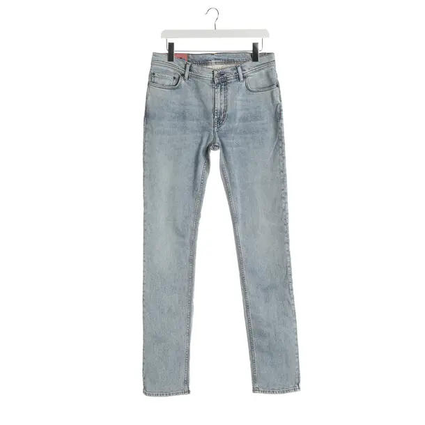 Jeans Straight Fit, in Hellblau, Baumwolle, Acne Studios