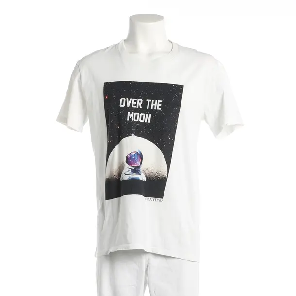 T-Shirt, in White, Cotton, Valentino