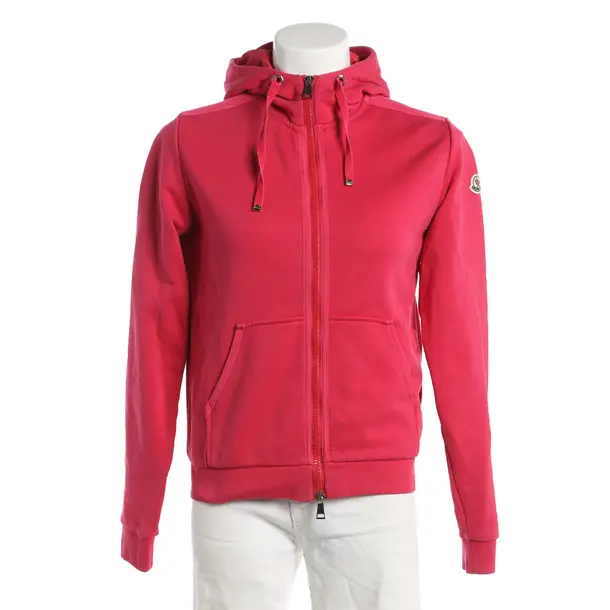 Zip-up Hoodie, in Pink, Cotton, Moncler