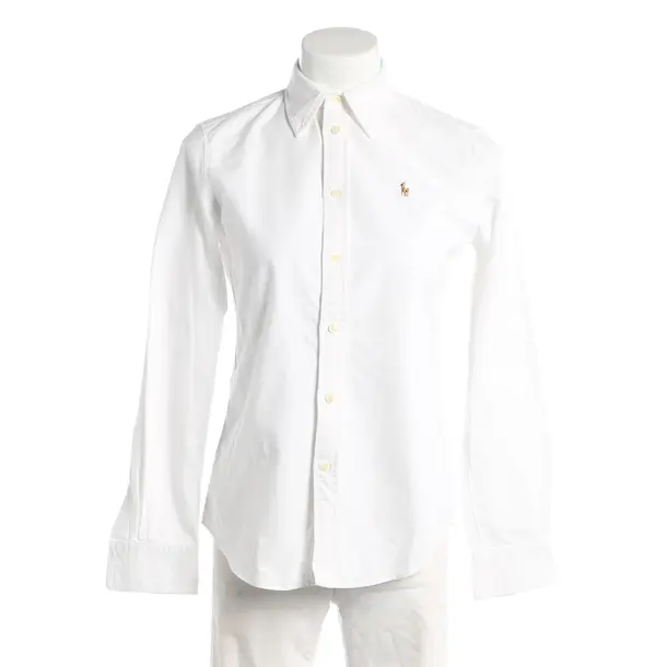 Bluse, in Weiß, Baumwolle, Polo Ralph Lauren