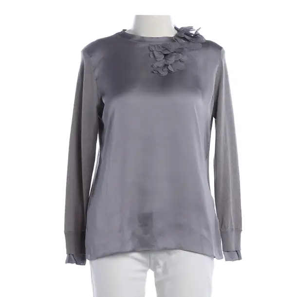 Blouse, in Light Gray, Polyester, Ted Baker