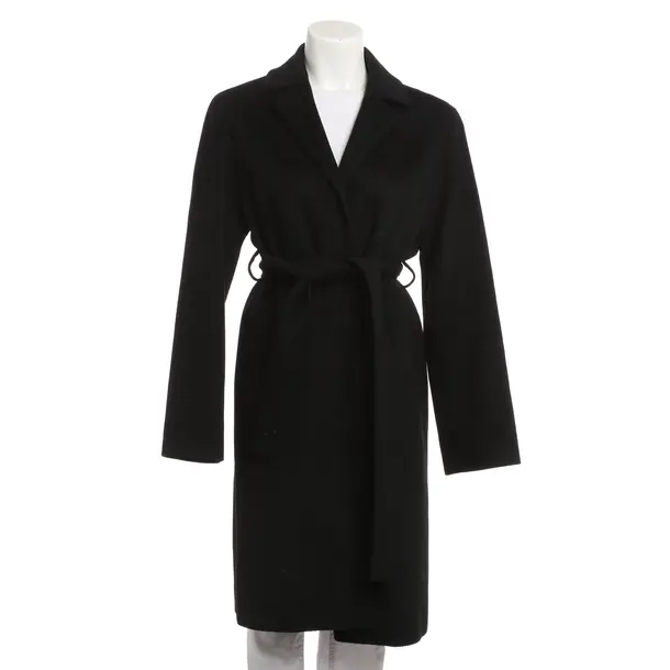 Übergangsmantel, in Schwarz, Wolle, Hugo Boss Black Label