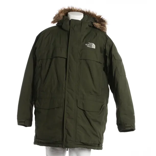 Winter Coat, in Dark Green, Polyamide, The North Face