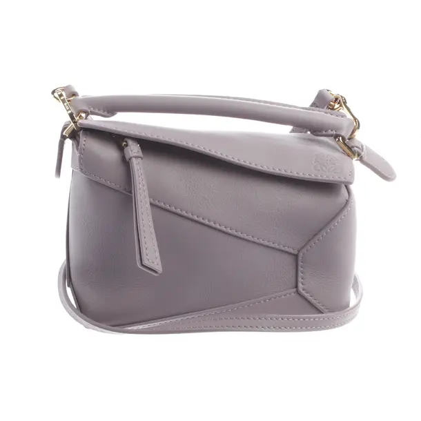 Handbag, in Purple, Leather, Loewe