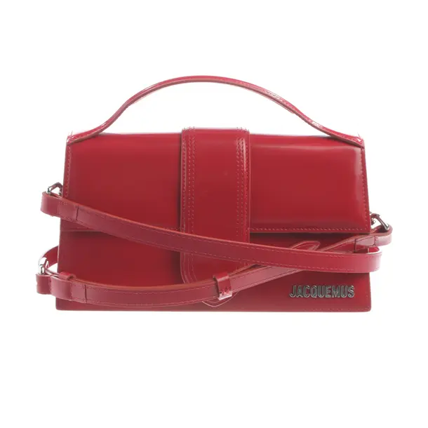 Handbag, in Red, Leather, Jacquemus