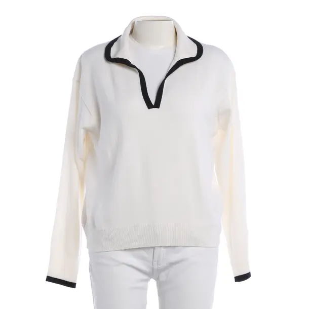Cashmere Jumper, in Cream, Cashmere, Jardin des Orangers