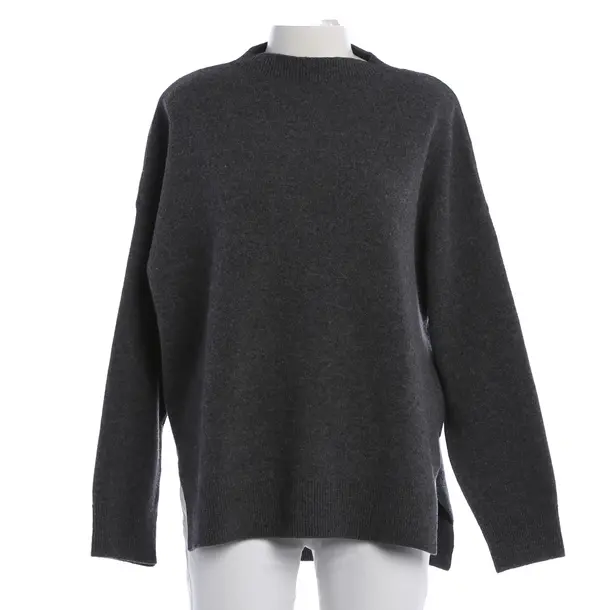 Wool Jumper, in Gray, Wool, Closed